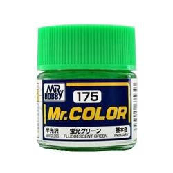 Gunze Sangyo Gloss Fluorescent Green Mr.Color 10ml C175